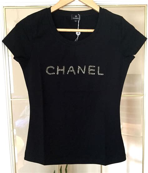 black chanel shirt|authentic chanel shirt.